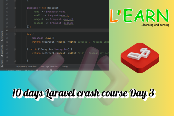 Introduction to Laravel: Building Modern Web Apps the Elegant Way CLASS 3 PART 1 TO 3